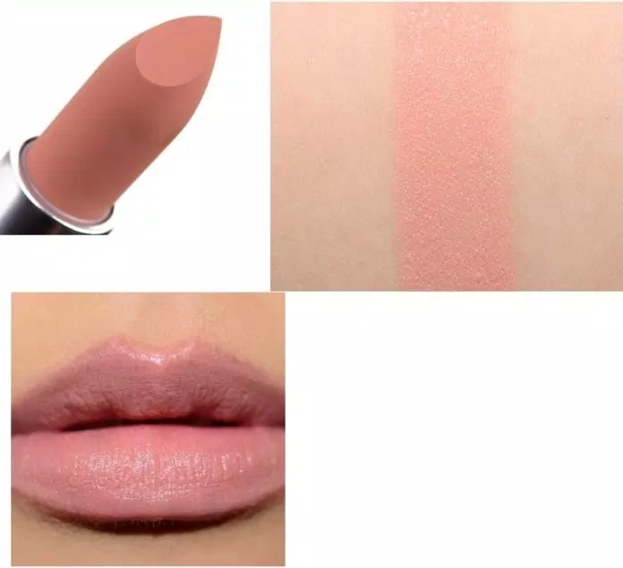 MAC Sultriness Powder Kiss mang tông hồng nude nhạt đầy quyến rũ (nguồn: BlogAnChoi)
