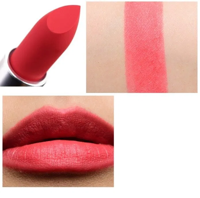 Màu son ngọt ngào tươi tắn với tông hồng san hô ấm (nguồn: BlogAnChoi)