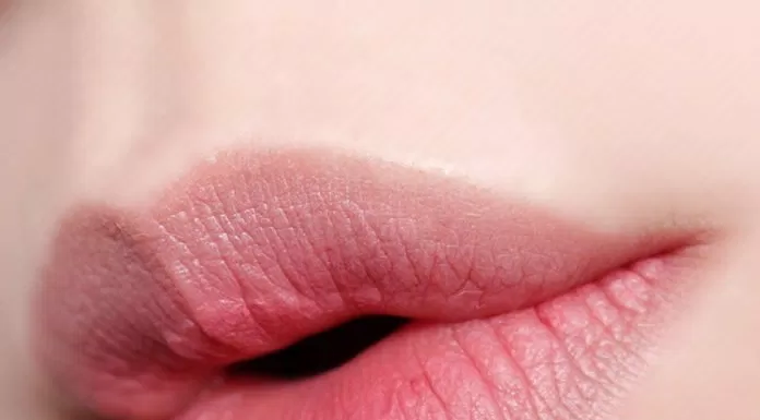 Pink Nougat đánh lòng môi như tiệp vào màu môi thật tự nhiên (nguồn: Internet)