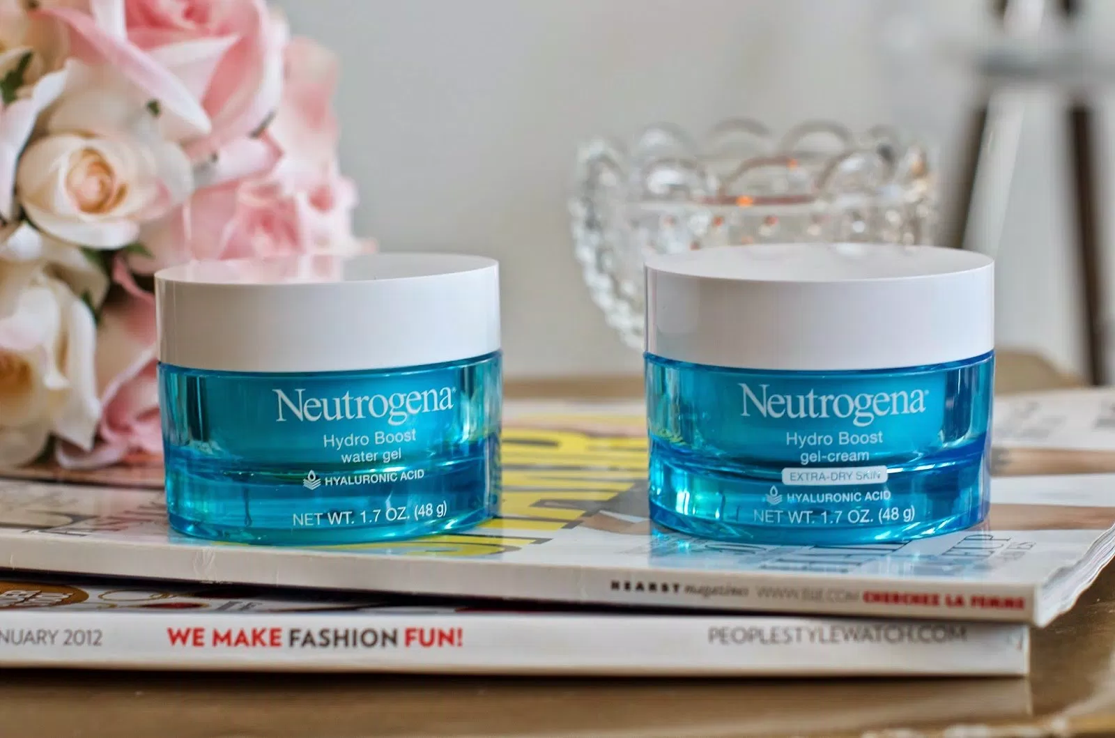 Neutrogena hydro boost water có 2 dòng dành cho da dầu, hỗn hợp thiên dầu và da khô. (Nguồn: Internet)