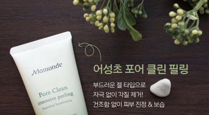 Tẩy da chết cơ học: Mamonde Pore Clean Intensive Peeling. Nguồn: internet