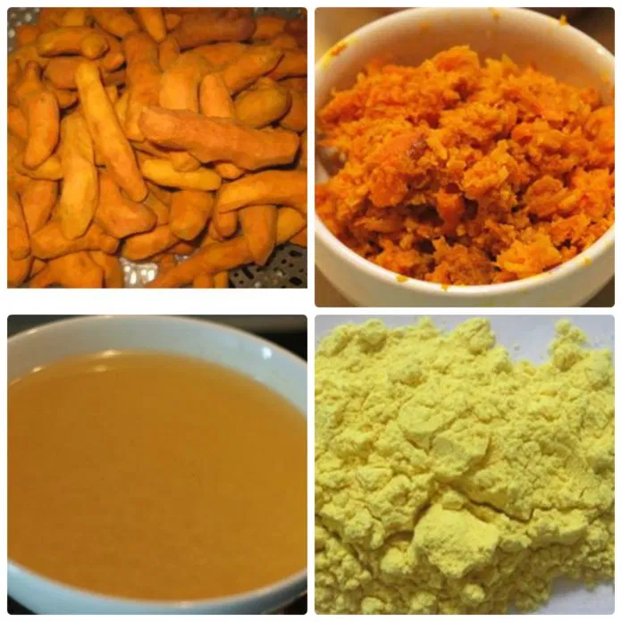 Bạn hoàn toàn có thể tự làm tinh bột nghệ tại nhà để sử dụng