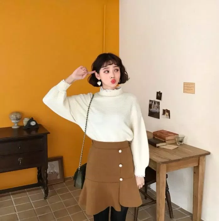 Chân váy mùa đông