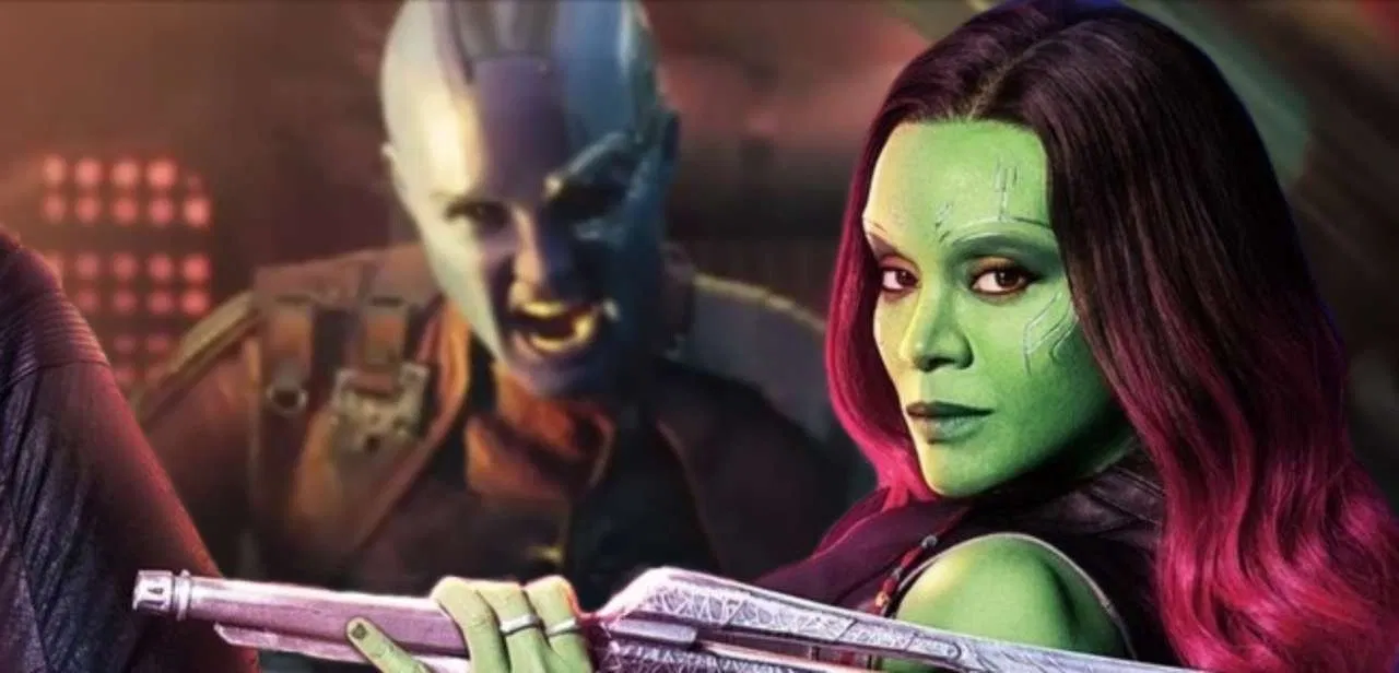 gamora và nebula vệ binh dải ngân hà