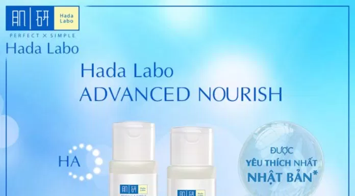 Hada Labo Advanced Nourish Hyaluron Lotion. (Nguồn: Internet)