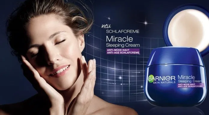 Kem dưỡng da ban đêm Garnier SkinActive Miracle Anti-Fatigue Sleeping Cream rất đáng để trải nghiệm (Nguồn: Internet)