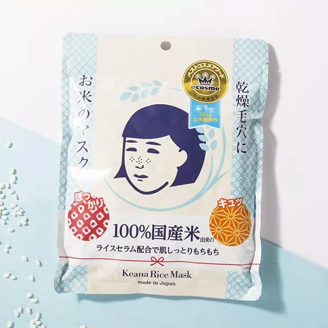 Sản phẩm nổi tiếng và được ưa chuộng nhất của hãng là mặt nạ gạo Keana Nadeshiko Rice (Ảnh: Internet)