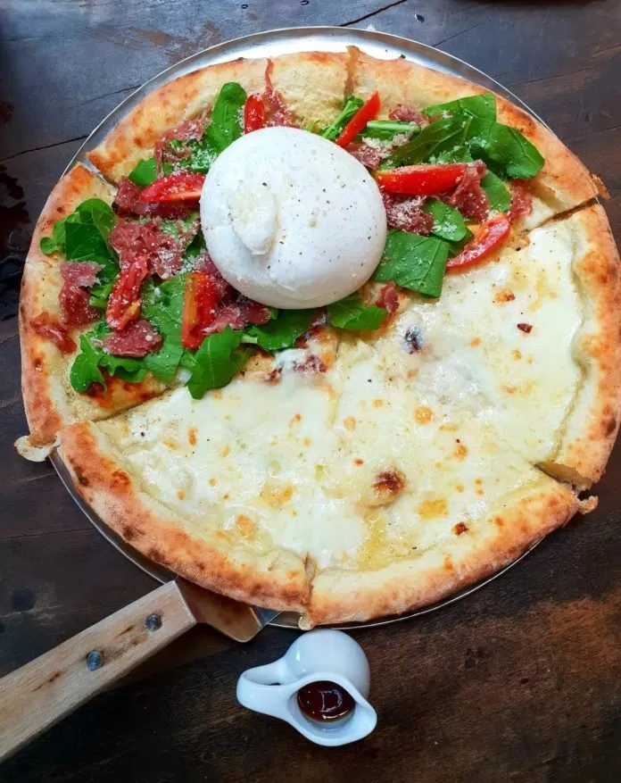 Ghé Pizza 4Ps để thưởng thức pizza kiểu Nhật - phong cách Ý địa điểm ăn uống For Peace pizza pizza 4Ps pizza kiểu Nhật - phong cách Ý pizza ngon