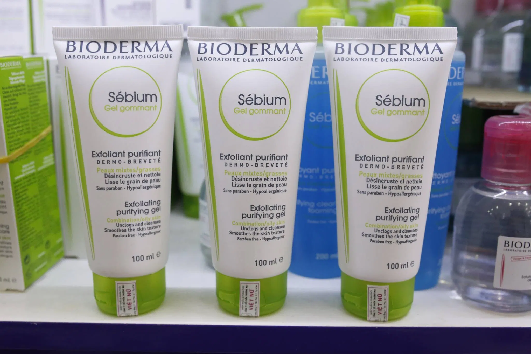 Sản phẩm tẩy tế bào chết Bioderma Sebium Gel Gommant rất phù hợp với làn da khô