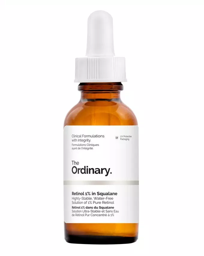 Thêm một sản phẩm của hãng The ordinary nhưng với thành phần chứa retinol giúp ngăn ngừa lão hóa và điều trị các vấn đề ở tầng biểu bì da (Ảnh: Internet)