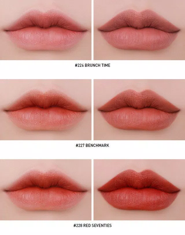 Review các màu son 3CE Matte Lip Color mới (nguồn: internet)