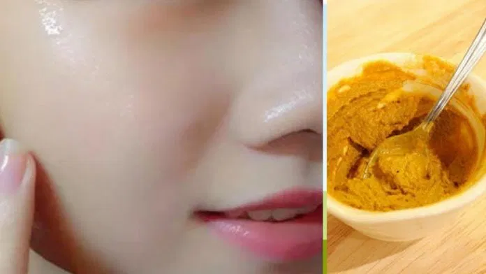 Da trắng mịn màng nhờ mặt nạ tinh bột nghệ