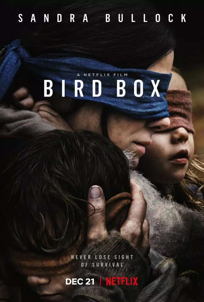 Poster phim kinh dị Bird Box. (Ảnh: Internet)
