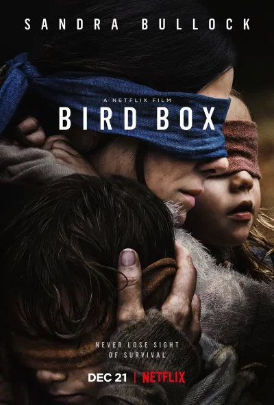 Poster phim kinh dị Bird Box. (Ảnh: Internet)