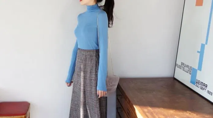 Chân váy dạ