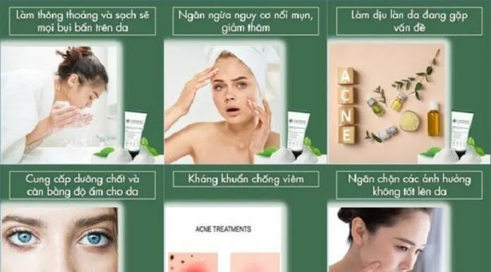 sữa rửa mặt