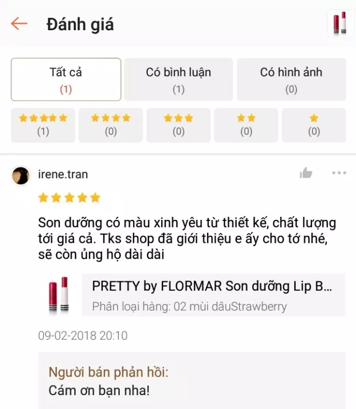 Đánh giá của khách hàng từng sử dụng sản phẩm (Nguồn: Internet) Đánh giá của khách hàng từng sử dụng sản phẩm (Nguồn: Internet)