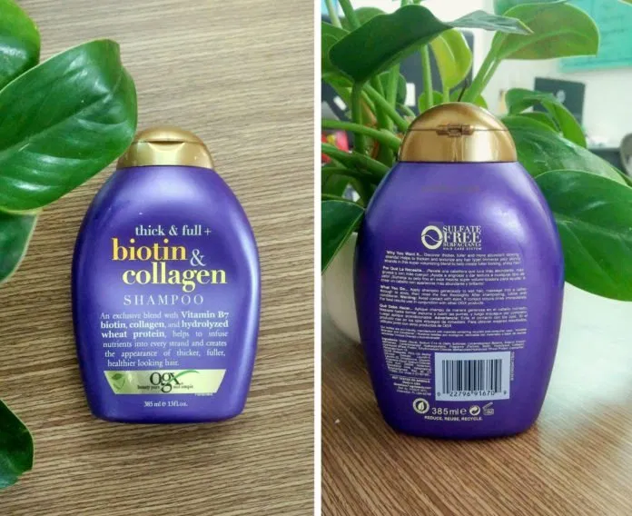 dầu gội kích thích mọc tóc biotin collagen chống rụng tóc