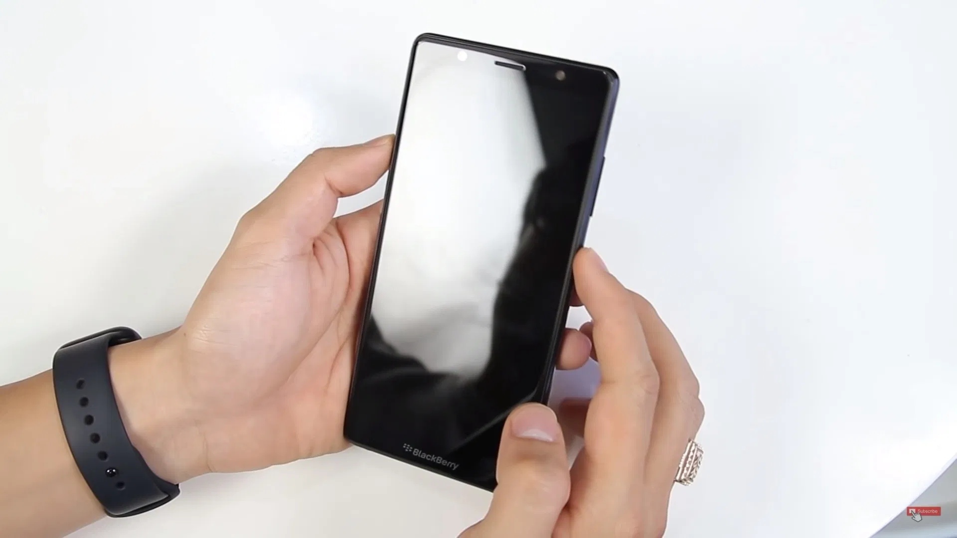 Kính cường lực trên BlackBerry Evolve