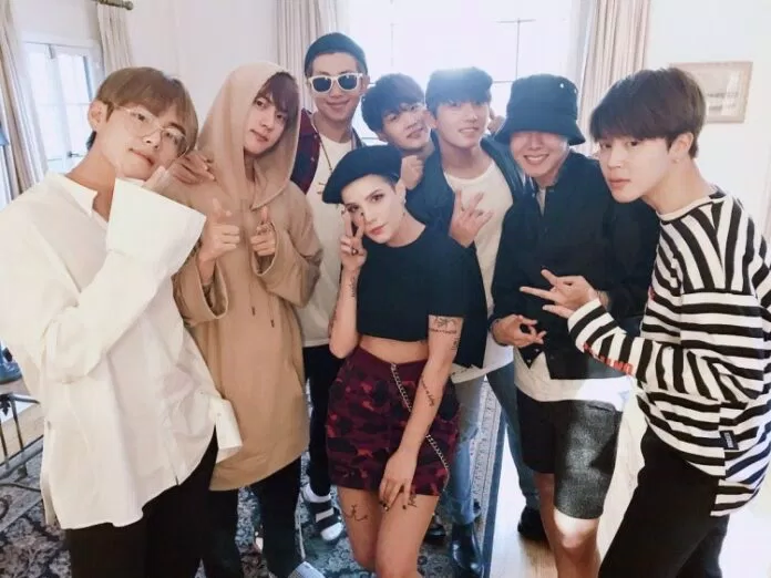 Halsey BTS