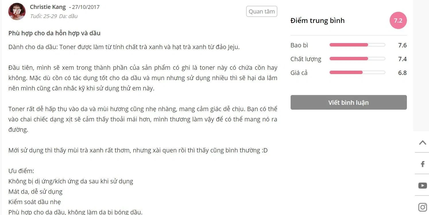 nước hoa hồng