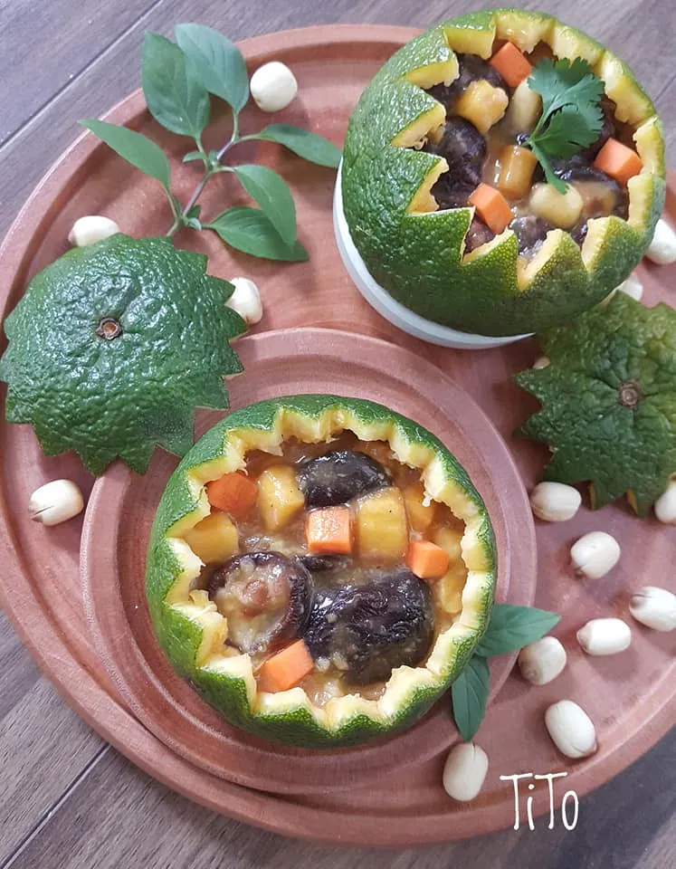 Khoai lang sốt cam