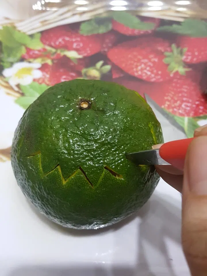 Khoai lang sốt cam