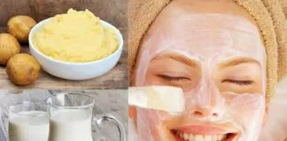 mặt nạ khoai tây sữa chua