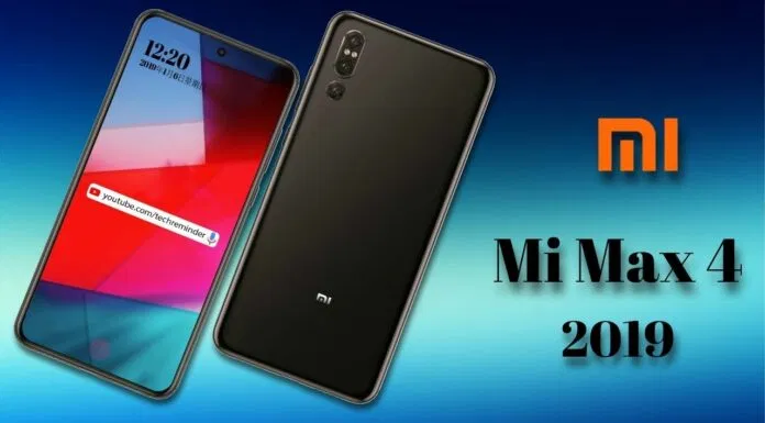 Rò rỉ cấu hình Mi Max 4