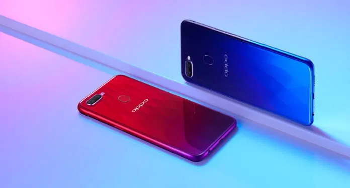 Thiết kế độc đáo của Oppo F9
