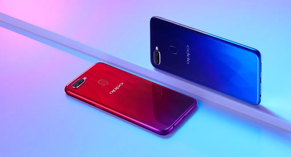 Thiết kế độc đáo của Oppo F9