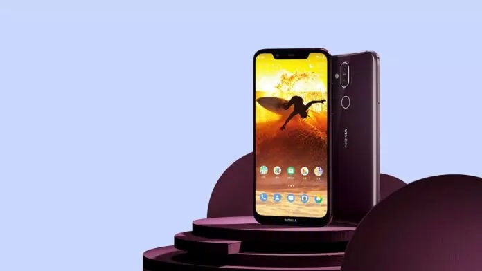 thiết kế đẹp đẽ của Nokia 8.1