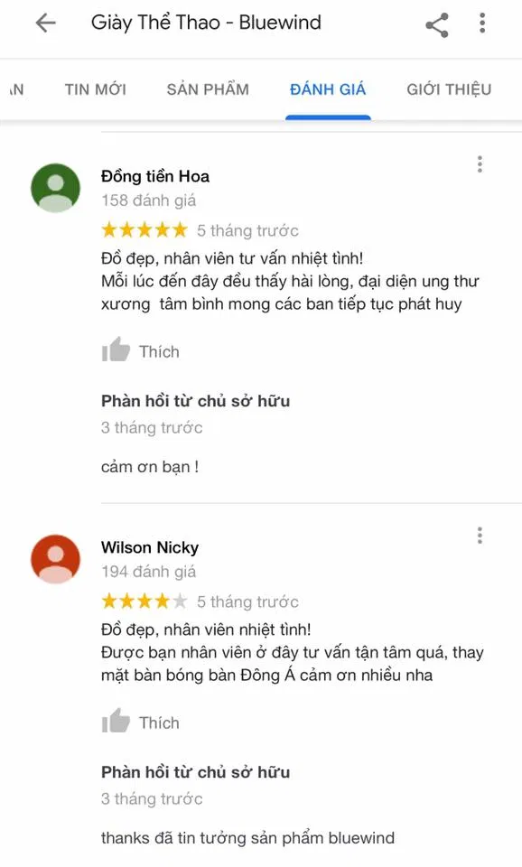 Top 10 shop giày thể thao uy tín tại Hà Nội
