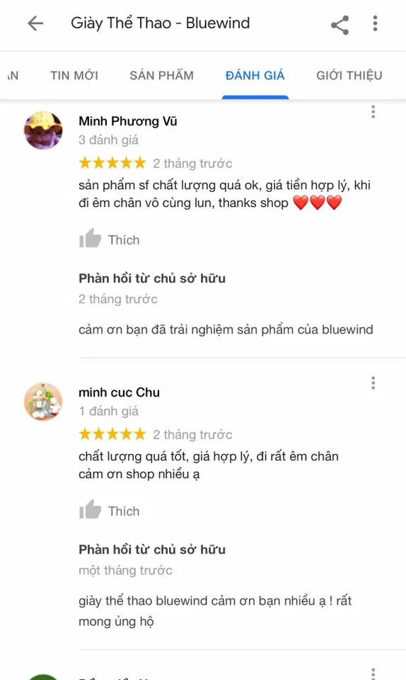 Top 10 shop giày thể thao uy tín tại Hà Nội