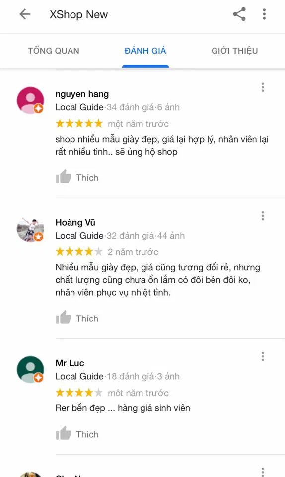 Top 10 shop giày thể thao uy tín tại Hà Nội