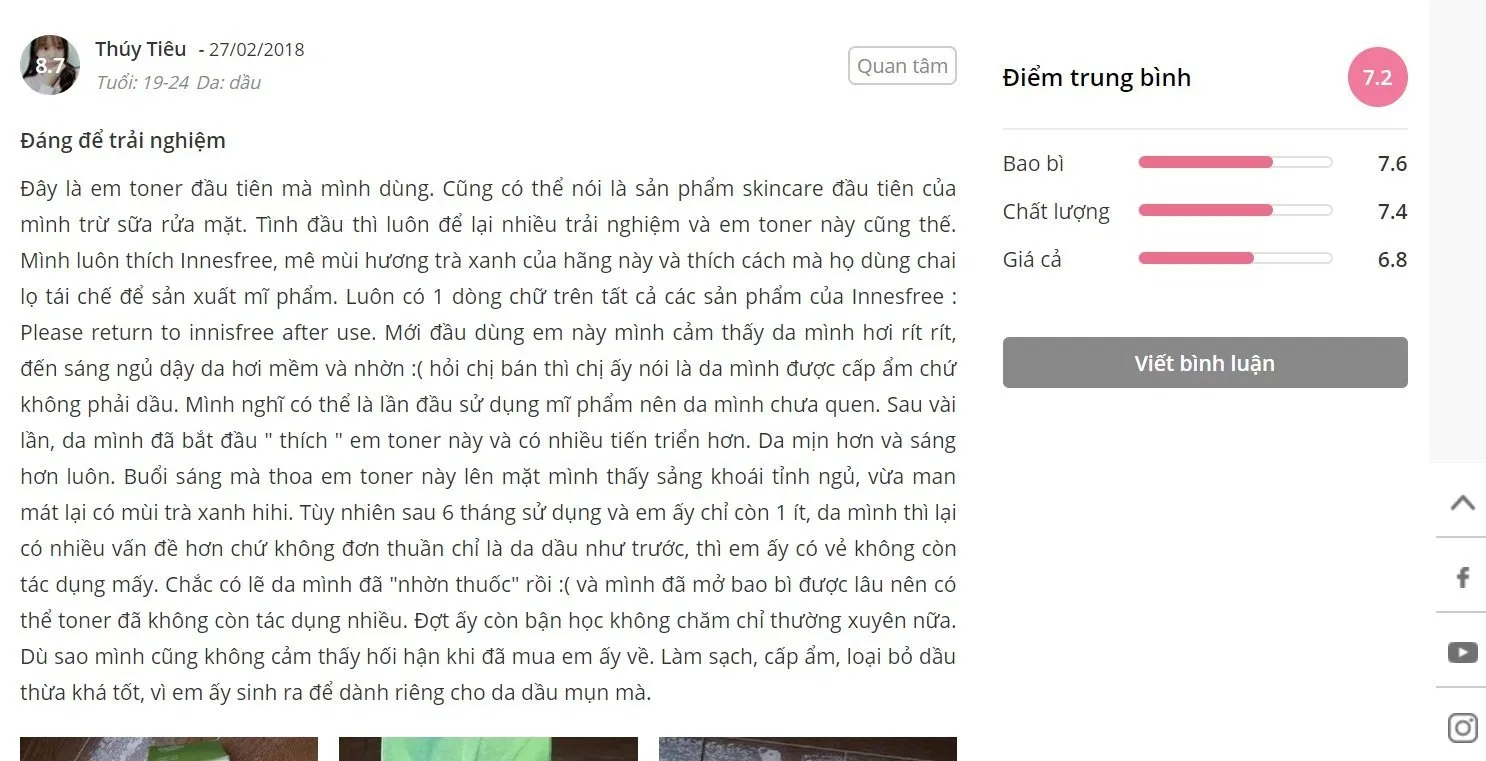 nước hoa hồng