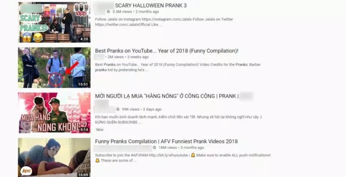 YouTube cấm các ảnh thumbnail không lành mạnh
