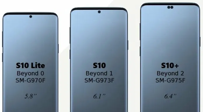3 phiên bản của Galaxy S10