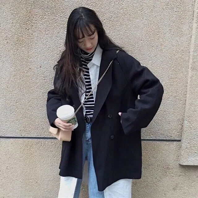Áo khoác dạ áo dạ nữ