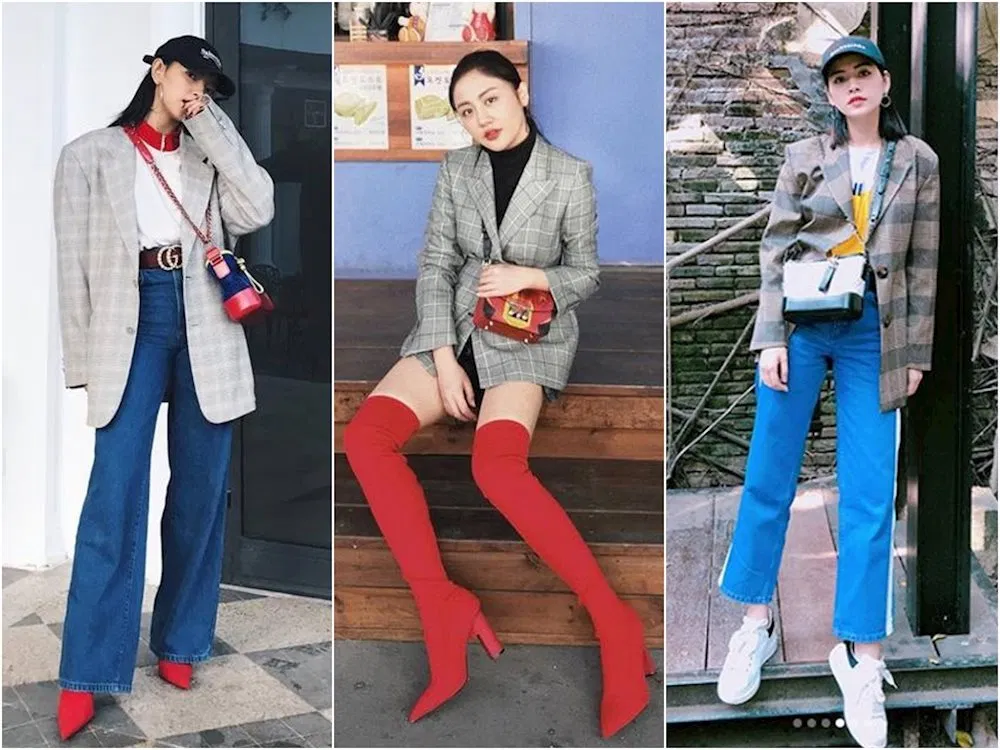 Áo khoác blazer Blazer caro