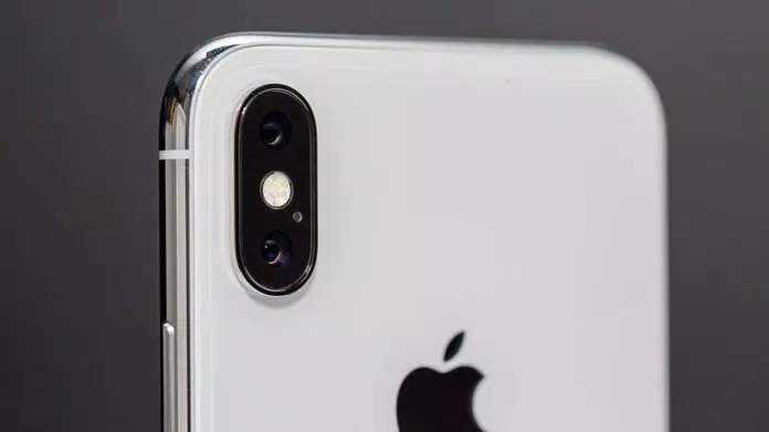 Cụm camera kép trên iPhone X