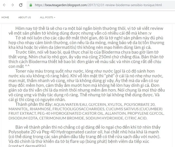 Đánh giá của khách hàng tại Beauty Garden