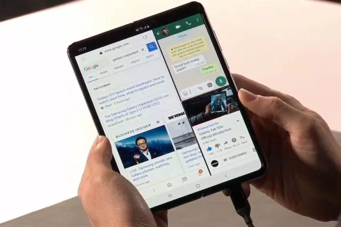 Hình ảnh chân thực của siêu phẩm Galaxy Fold