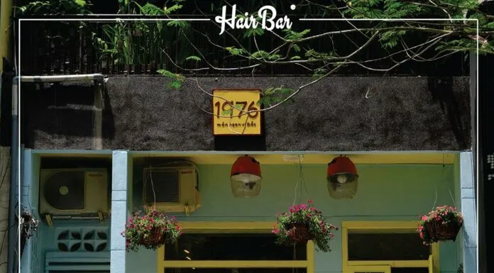 Thiết kế Vintage của Hair Bar Viet Nam (Nguồn: HairBar Vietnam) Thiết kế Vintage của Hair Bar Viet Nam (Nguồn: HairBar Vietnam)