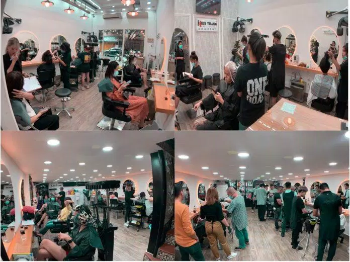 10 salon làm tóc cực đẹp ở Sài Gòn không phải ai cũng biết A Vòong Hair Salon Academy dạy nâng cao cho thợ chính và chủ salon địa chỉ làm đẹp gácmini hair bar viet nam hồ anh beauty salon lala hair shop Sài Gòn salon salon cắt tóc đẹp salon làm tóc salon làm tóc đẹp Salon May Luu salon nhuộm tóc đẹp Salon Soobin 수빈 한국식 salon uốn tóc đẹp Salon uy tín Samie Hair Color Salon and Studio thay đổi mái tóc The New s Hair Salon top mỹ phẩm YulMura Hair Salon