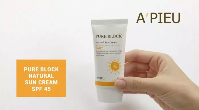 A’pieu Pure Block Natural Daily Sun Cream