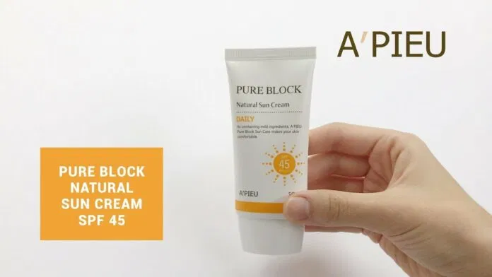 A’pieu Pure Block Natural Daily Sun Cream
