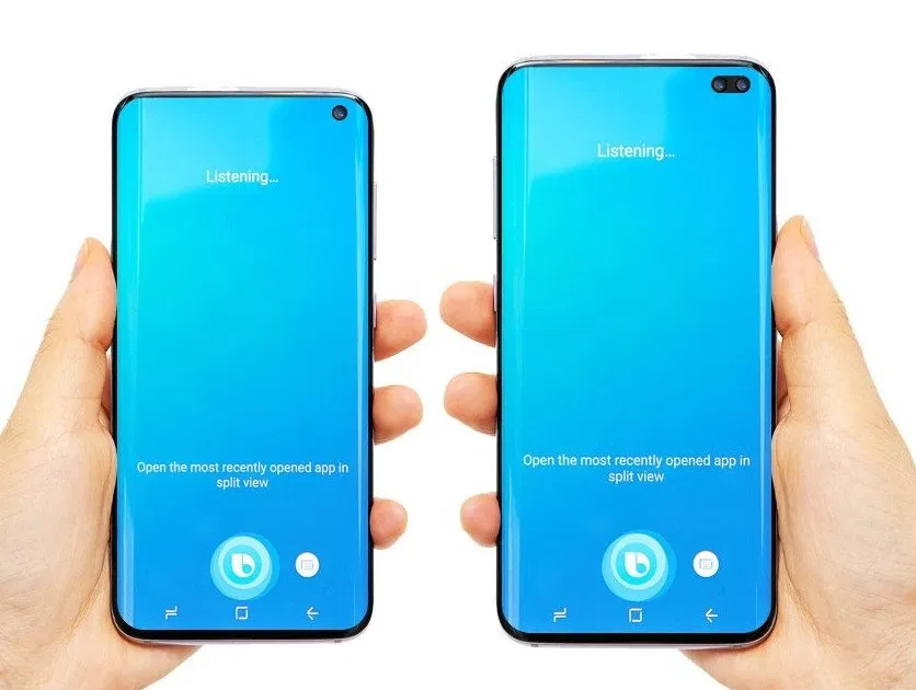 Khác nhau cơ bản về mặt trước của các phiên bản Galaxy S10