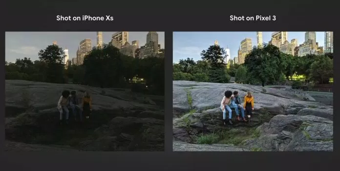 So sánh camera trên iPhone Xs và Pixel 3