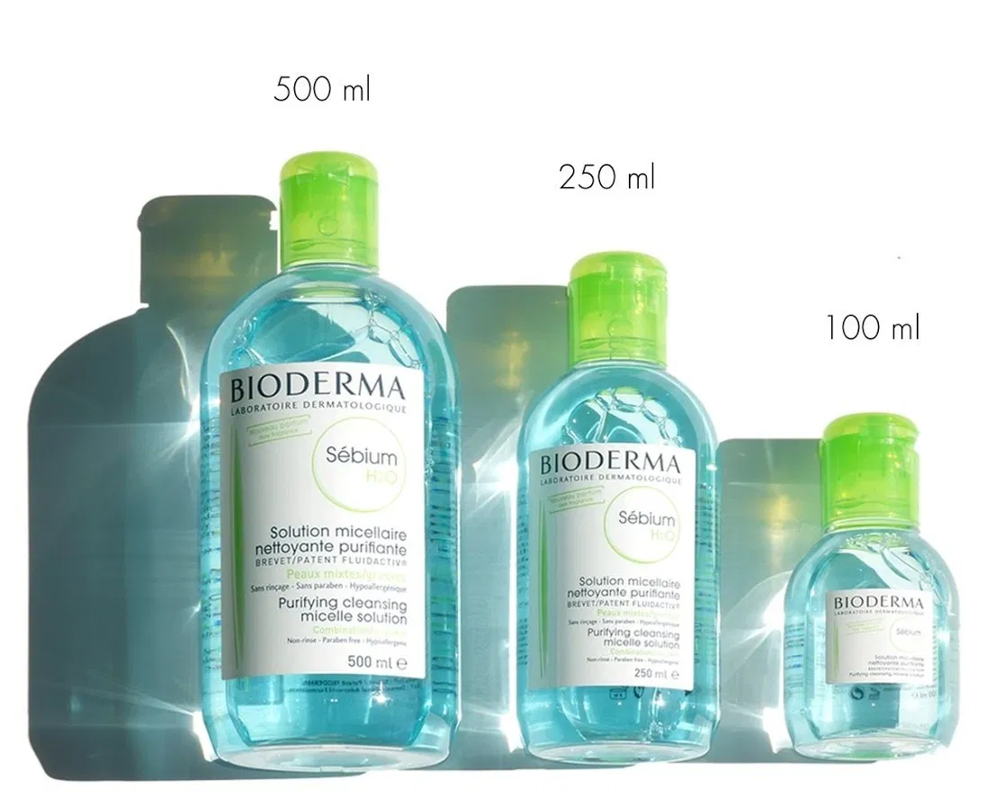 Sản phẩm được chia ra nhiều dung tích khác nhau (